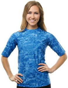 Womens Short Sleeve Rash Guard Swim Shirt | Rashguards for Women